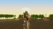 COD MW2 Ghost Sniper Desert Camo для GTA San Andreas миниатюра 1