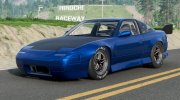 Nissan 180SX Type X (S13) 1996 для BeamNG.Drive миниатюра 8