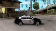 Pontiac G8 GXP Police v2 para GTA San Andreas miniatura 5