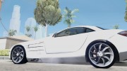 Mercedes-Benz SLR McLaren для GTA San Andreas миниатюра 3
