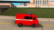 УАЗ пожарная для GTA San Andreas миниатюра 5