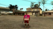 Футболка Vanish para GTA San Andreas miniatura 2