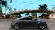 Cadillac CTS V Coupe 2011 для GTA San Andreas миниатюра 5