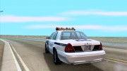Ford Crown Victoria 2003 Police para GTA San Andreas miniatura 3