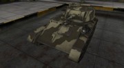 Пустынный скин для Т-80 for World Of Tanks miniature 1
