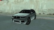 BMW X5 2008 LQ for GTA San Andreas miniature 1