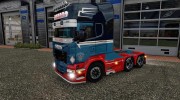Скин Scandifresh для Scania RJL para Euro Truck Simulator 2 miniatura 3