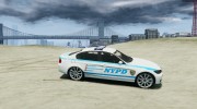 NYPD BMW 350i for GTA 4 miniature 5