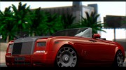 Rolls Royce Phantom Drophead Coupe 2013 для GTA San Andreas миниатюра 2