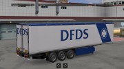 Pack Fridge trailer custom V2 for Euro Truck Simulator 2 miniature 3