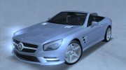 Mercedes-Benz SL500 2013 для GTA San Andreas миниатюра 7