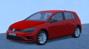 Volkswagen Golf VII (2014-2020) para GTA San Andreas miniatura 1