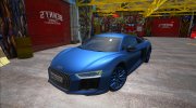 Audi R8 V10 Plus 2018 EU-Spec for GTA San Andreas miniature 1