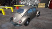 1963 Volkswagen Beetle Deluxe 1300 for GTA San Andreas miniature 4