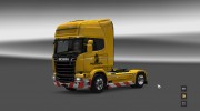 Skin Scania Streamline Rosneft para Euro Truck Simulator 2 miniatura 1