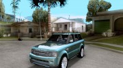 Land Rover Range Rover Sport HSE для GTA San Andreas миниатюра 1