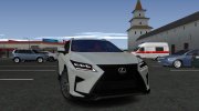 Lexus RX450h для GTA San Andreas миниатюра 3
