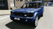 Land Rover Discovery 4 2011 для GTA 4 миниатюра 1