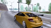 Honda Civic SI 2012 для GTA San Andreas миниатюра 3