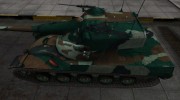 Французкий синеватый скин для AMX 50B для World Of Tanks миниатюра 2