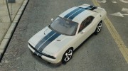 Dodge Challenger SRT8 392 2012 для GTA 4 миниатюра 17