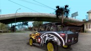 Trabant drag para GTA San Andreas miniatura 3