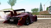 Pagani Zonda EX-R для GTA San Andreas миниатюра 3