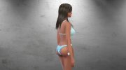 Mermaid Madness Lace Bikini para Sims 4 miniatura 3
