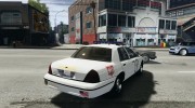 Ford Crown Victoria US Marshal for GTA 4 miniature 4