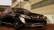 Mercedes-Benz E63 AMG W212 для GTA San Andreas миниатюра 3