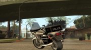 BETA Police Bike para GTA San Andreas miniatura 4