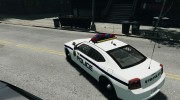 Dodge Charger FBI Police para GTA 4 miniatura 3