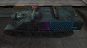 Качественные зоны пробития для AMX 50 Foch для World Of Tanks миниатюра 2