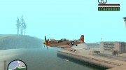 P-51 Old Crow для GTA San Andreas миниатюра 2