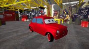 Zastava 750 - The Cars Movie для GTA San Andreas миниатюра 2