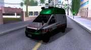 Mercedes Benz Vito Ambulancia ACHS 2012 for GTA San Andreas miniature 5