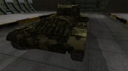 Скин для Валентайн II с камуфляжем para World Of Tanks miniatura 4