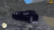 BMW M5 E60 TT Black Revel для GTA 3 миниатюра 1