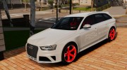 Audi RS4 Avant 2013 для GTA 4 миниатюра 2