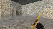 Stiletto Knife Fine Gold para Counter Strike 1.6 miniatura 1