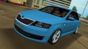 2013 Skoda Rapid Sedan BETA for GTA Vice City miniature 1