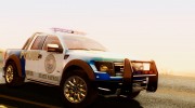 Ford F-150 SVT Raptor 2012 Police version for GTA San Andreas miniature 14