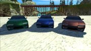 FlatQut Daytana Cabrio для GTA San Andreas миниатюра 5