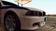 BMW E39 540i для GTA San Andreas миниатюра 7