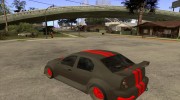 Dacia Logan Tuned для GTA San Andreas миниатюра 3