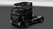Скин Turian для Volvo FH16 Classic для Euro Truck Simulator 2 миниатюра 1