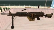 Battlefield 4 M249 for GTA San Andreas miniature 1