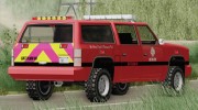 FBI Rancher - Metro Fire Battalion Chief 69 для GTA San Andreas миниатюра 4