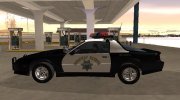 Chevrolet Camaro IROC-Z 1990 California Highway Patrol para GTA San Andreas miniatura 5