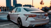 Toyota Camry XSE 2018 for GTA 5 miniature 6